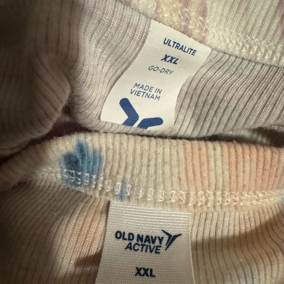 Old Navy Pastel Swirl UltraLite Go-Dry & Tie Dye Active Tank Tops set XXL - Picture 2 of 10